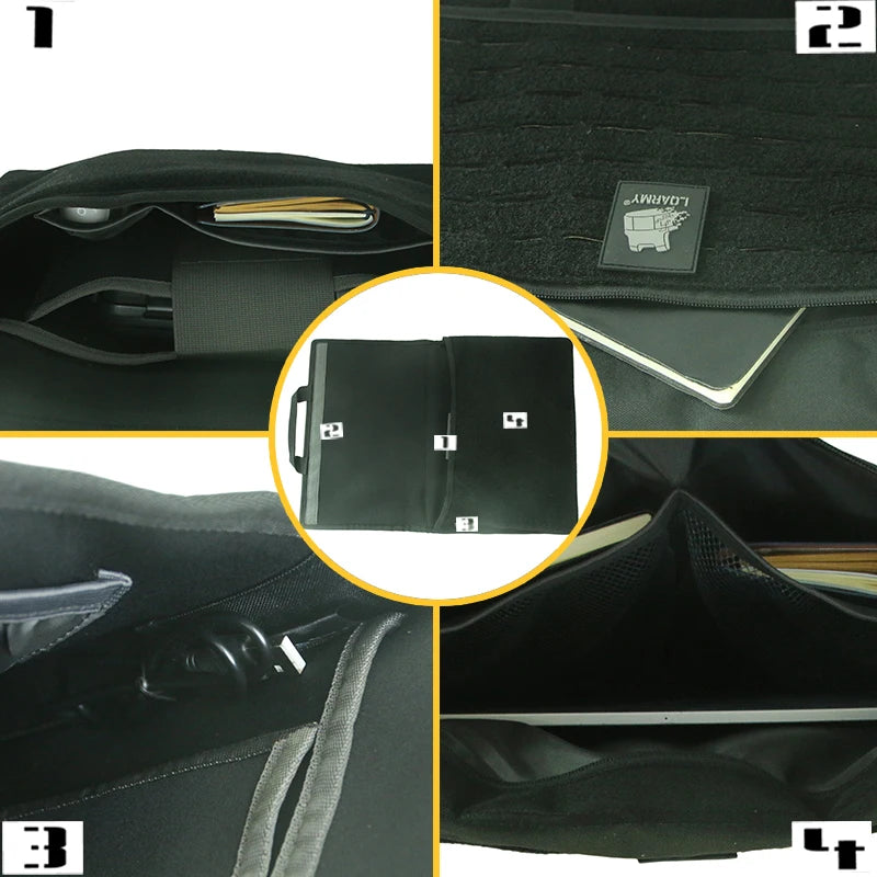 Molle Military Laptop Bag Tactical Messenger Bags Computer Backpack Fanny Belt Shouder Camping Outdoor Sports Army Bags