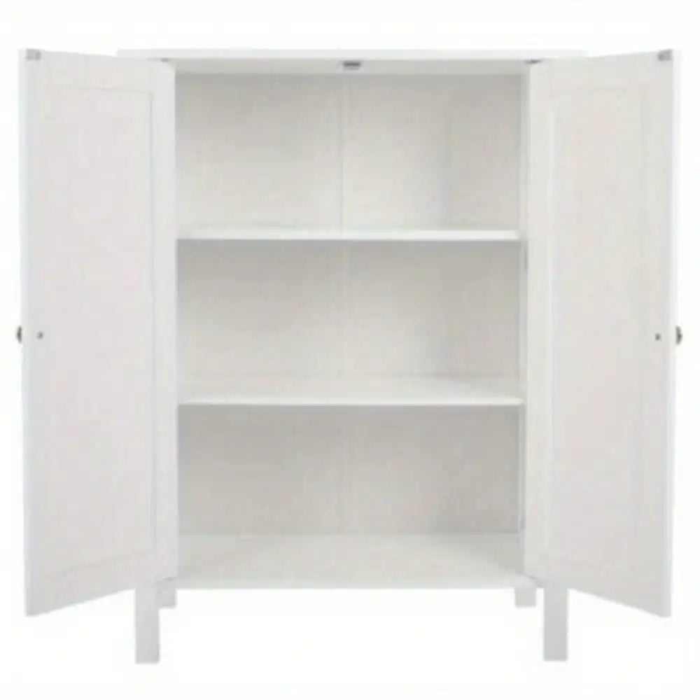 Floor Stand Storage Cabinet Cupboard with Door Pantry Home Kitchen Shelves