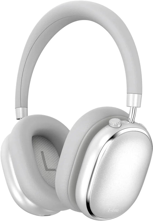 T-fun NC95 Bluetooth Hybrid Active Noise Cancelling Headphones, Built-in Mic, 65H Playtime, App Control, Hi-Res Audio